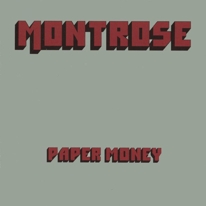 MONTROSE - PAPER MONEY FT. SAMMY HAGAR (CLEAR RED VINYL/ANNIVERSARY)