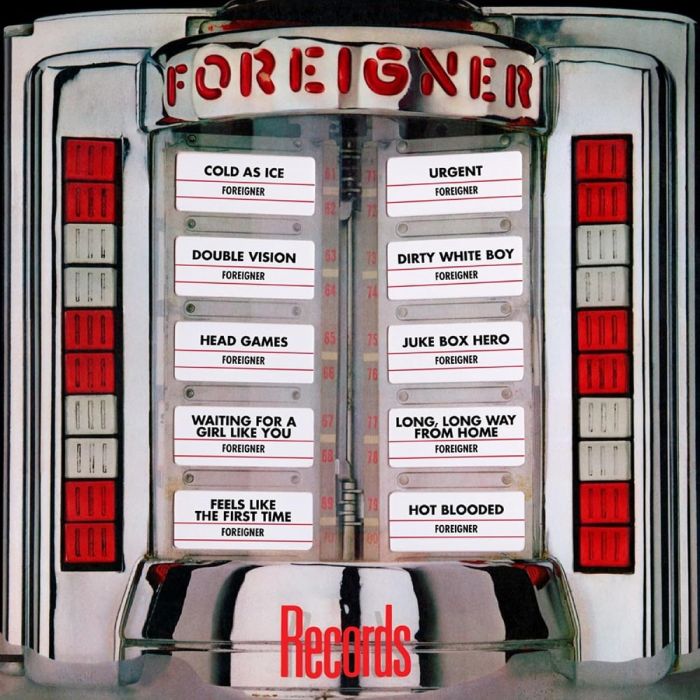 FOREIGNER - RECORDS: GREATEST HITS (45TH ANNIVERSARY)