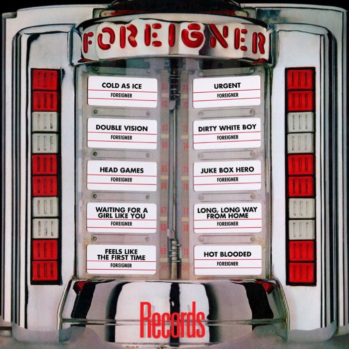 FOREIGNER - RECORDS: GREATEST HITS (45TH ANNIVERSARY)