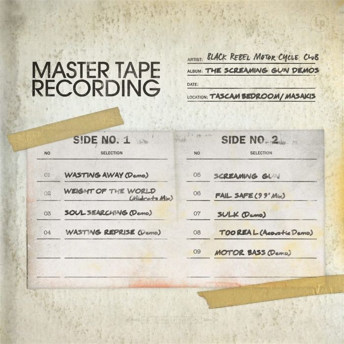 BLACK REBEL MOTORCYCLE CLUB - SCREAMING GUN DEMOS