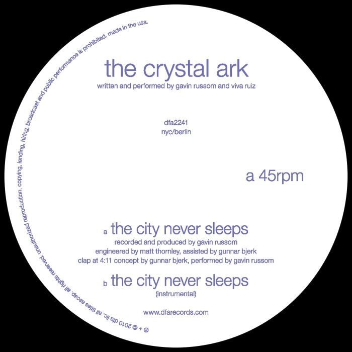 CRYSTAL ARK - CITY NEVER SLEEPS