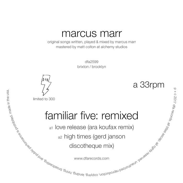 MARCUS MARR - FAMILIAR FIVE: REMIXED