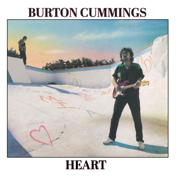 BURTON CUMMINGS - HEART (BLUE VINYL)