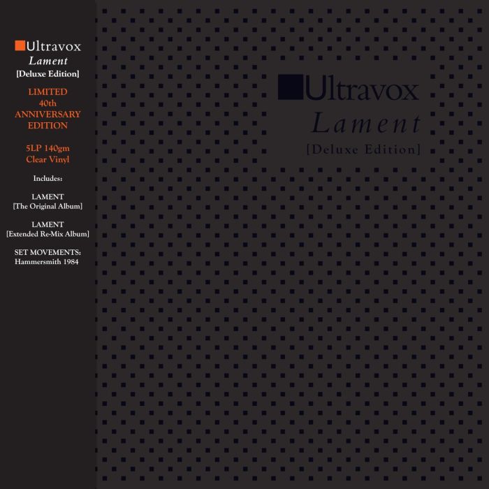 ULTRAVOX - LAMENT (5LP BOX/DELUXE EDITION/LIMITED/40TH ANNIVERSARY)