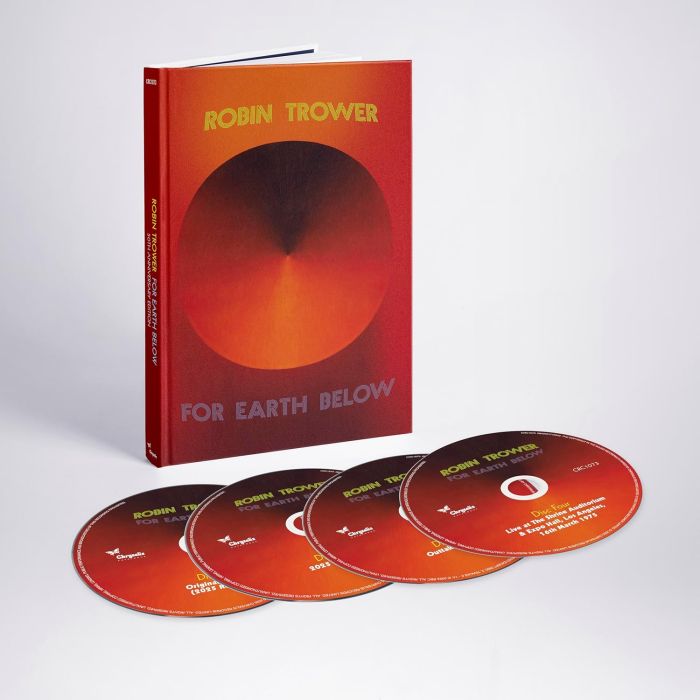 ROBIN TROWER - FOR EARTH BELOW - 50TH ANNIVERSARY EDITION