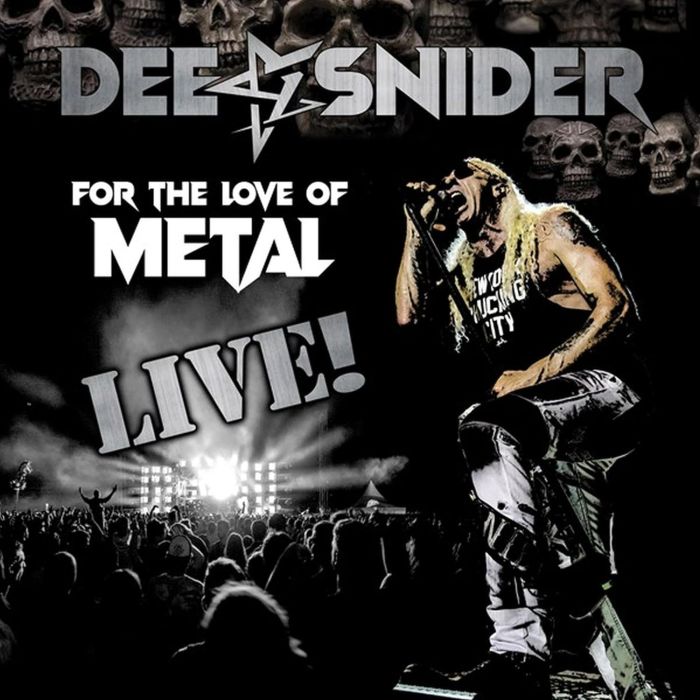 [LP/DVD] DEE SNIDER - FOR THE LOVE OF METAL (LIVE)