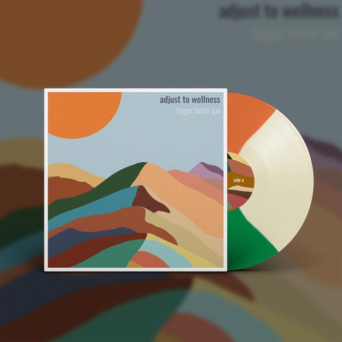 BIGGER BETTER SUN - ADJUST TO WELLNESS (TRI-COLOR VINYL)