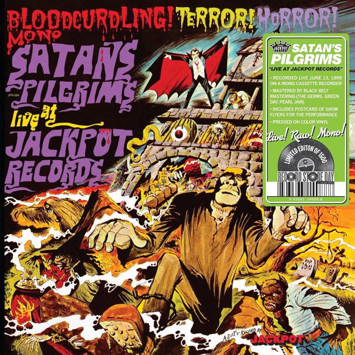SATAN'S PILGRIMS - LIVE AT JACKPOT RECORDS (LIME GREEN VINYL)