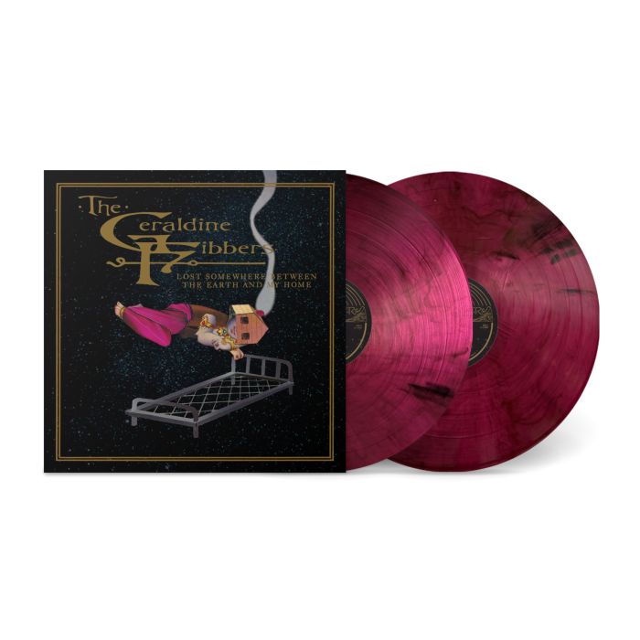 GERALDINE FIBBERS - LOST SOMEWHERE BETWEEN THE EARTH & MY HOME (MAGENTA W/ BLACK SMOK