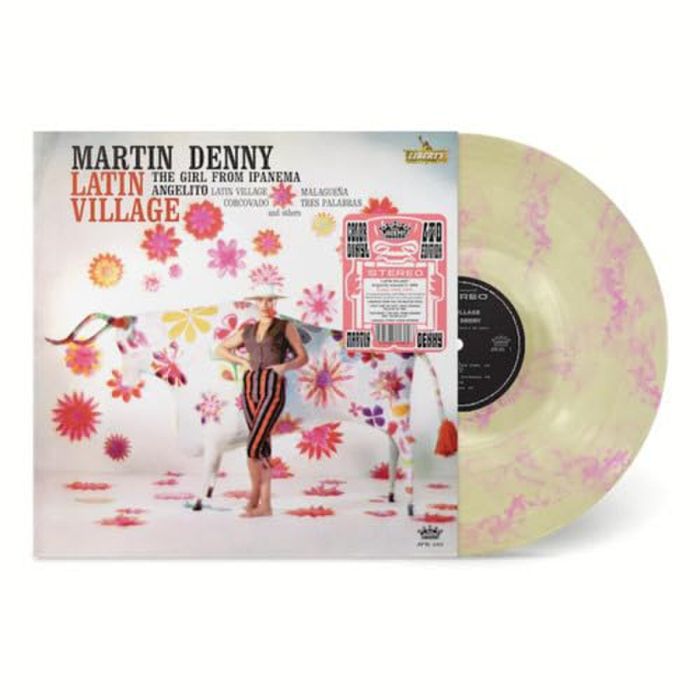 MARTIN DENNY - LATIN VILLAGE (FLORAL SWIRL VINYL)