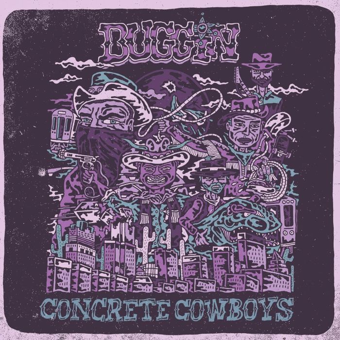 BUGGIN - CONCRETE COWBOYS (OPAQUE MINT GREEN VINYL)