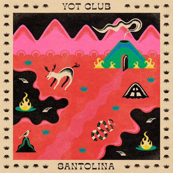 YOT CLUB - SANTOLINA (PINK/CREAM VINYL)