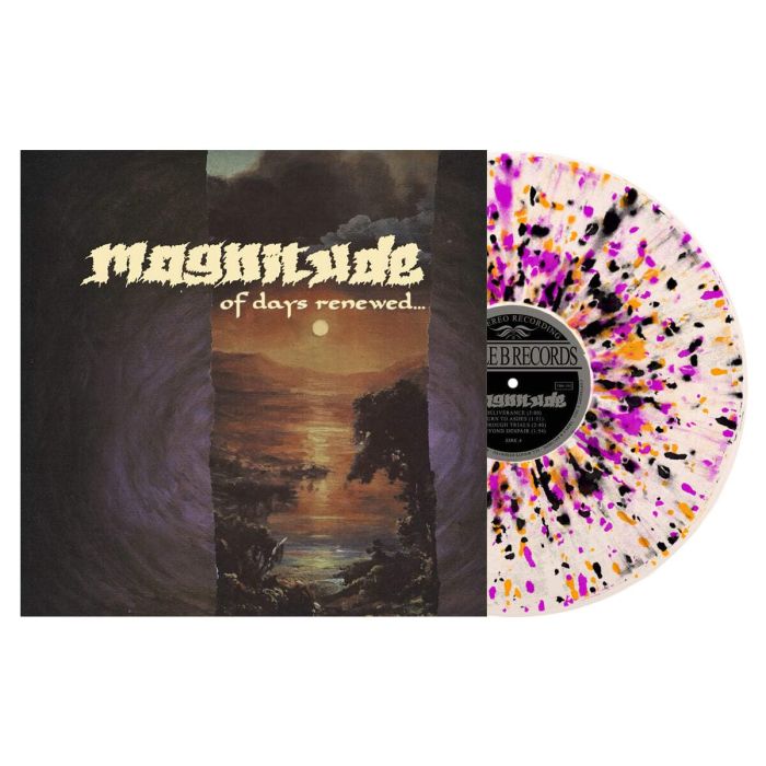 MAGNITUDE - OF DAYS RENEWED (LIMITED EDITION/ULTRA CLEAR W/ NEON ORANGE, NEON
