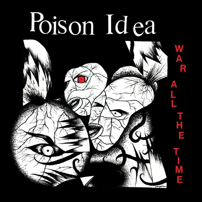 POISON IDEA - WAR ALL THE TIME (OPAQUE GREEN VINYL)