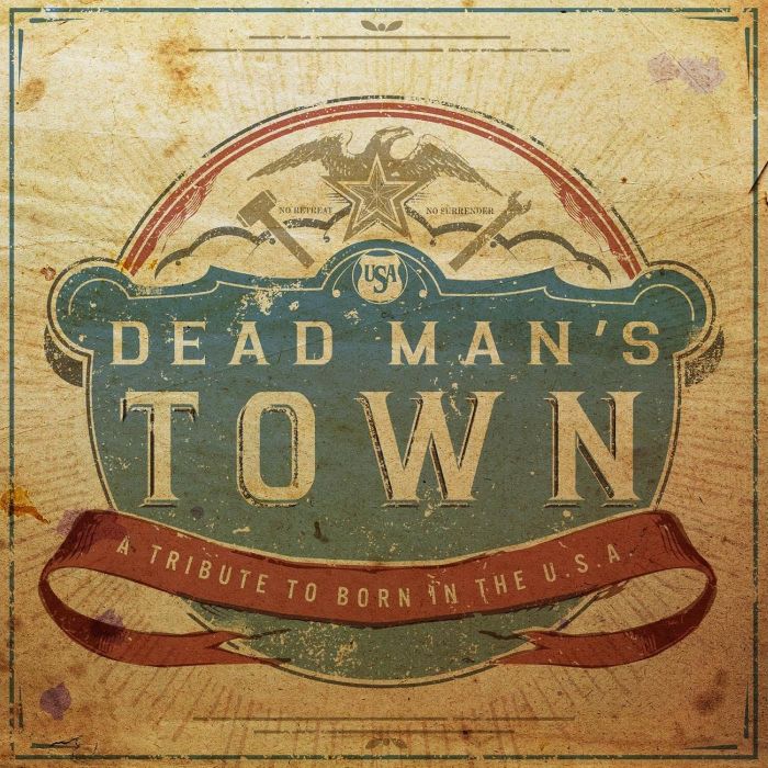 VARIOUS ARTISTS - DEAD MAN'S TOWN: A TRIBUTE TO BORN IN THE U.S.A (RED, WHITE & BLU