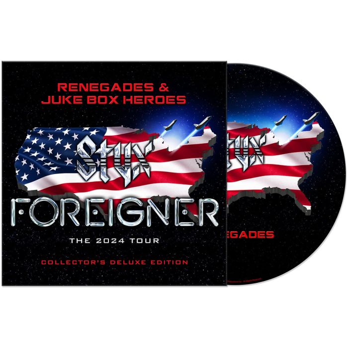 STYX & FOREIGNER - RENEGADES & JUKE BOX HEROES (PICTURE DISC/DELUXE)