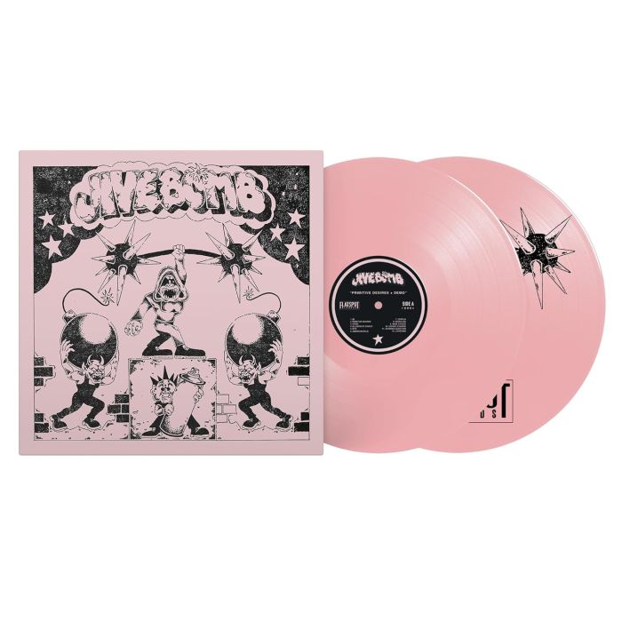 JIVEBOMB - PRIMITIVE DESIRES/DEMO (SOLID BUBBLEGUM PINK VINYL)