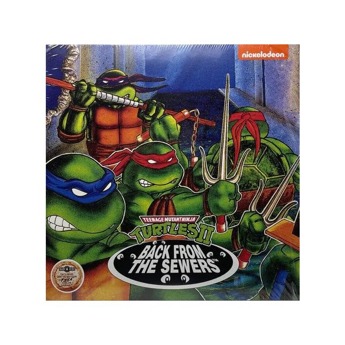 KONAMI KUKEIHA CLUB - TEENAGE MUTANT NINJA TURTLES: BACK FROM THE SEWERS (OST/BROWN RED