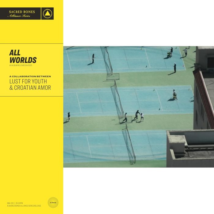LUST FOR YOUTH & CROATIAN AMOR - ALL WORLDS (COKE BOTTLE CLEAR VINYL)