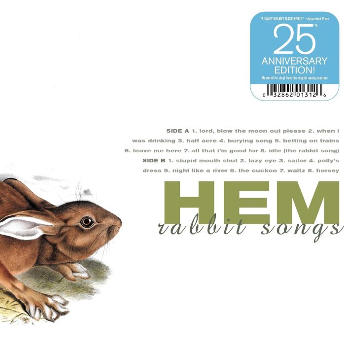 HEM - RABBIT SONGS (25TH ANNIVERSARY EDITION)