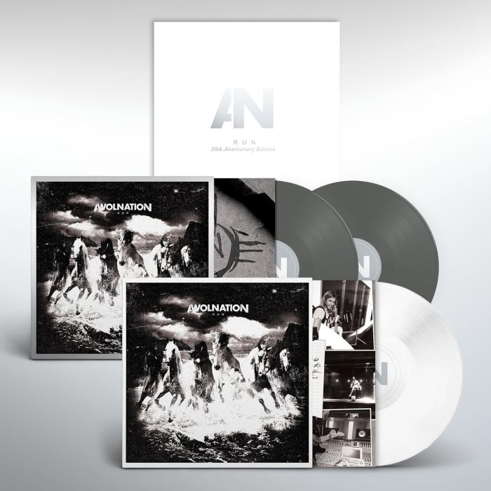 AWOLNATION - RUN (3LP/GREY & WHITE VINYL/10TH ANNIVERSARY/DELUXE EDITION)