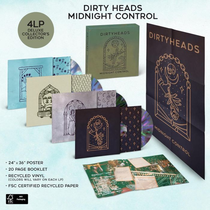 DIRTY HEADS - MIDNIGHT CONTROL DELUXE: COLLECTOR’S EDITION VINYL BOXSET