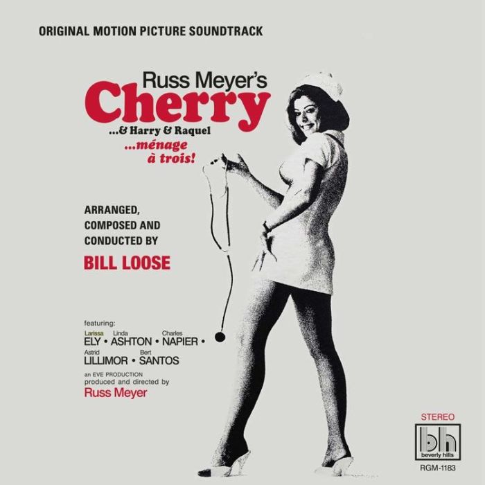 BILL LOOSE Russ Meyer's Cherry...& Harry & Raquel (CHERRY RED LP)