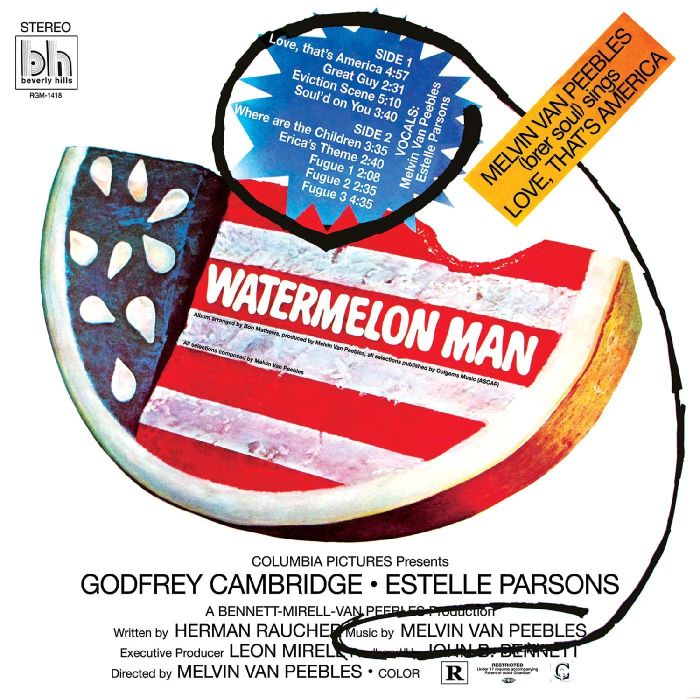 MELVIN VAN PEEBLES - WATERMELON MAN (GREEN WATERMELON SKIN VINYL)