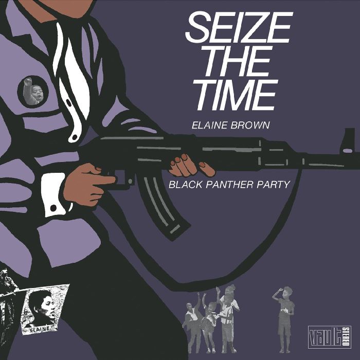 BROWN,ELAINE & BLACK PANTHER PARTY - SEIZE THE TIME (DEEP PURPLE VINYL)