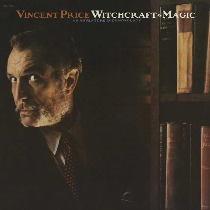 VINCENT PRICE - WITCHCRAFT-MAGIC/AN ADVENTURE IN DEMONOLOGY (CLEAR W/ ORANGE PUMP