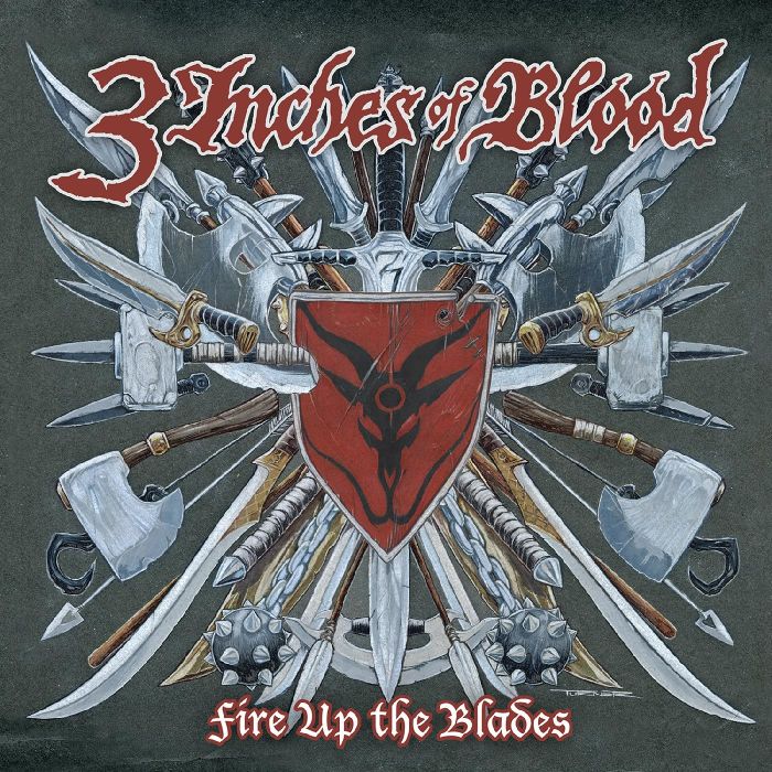 3 INCHES OF BLOOD - FIRE UP THE BLADES (EXPANDED) (CRIMSON FIRE VINYL)