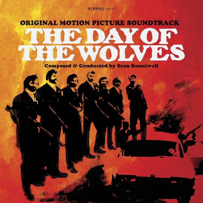 SEAN BONNIWELL - DAY OF THE WOLVES--OST (ORANGE & RED BAD BLOOD VINYL)