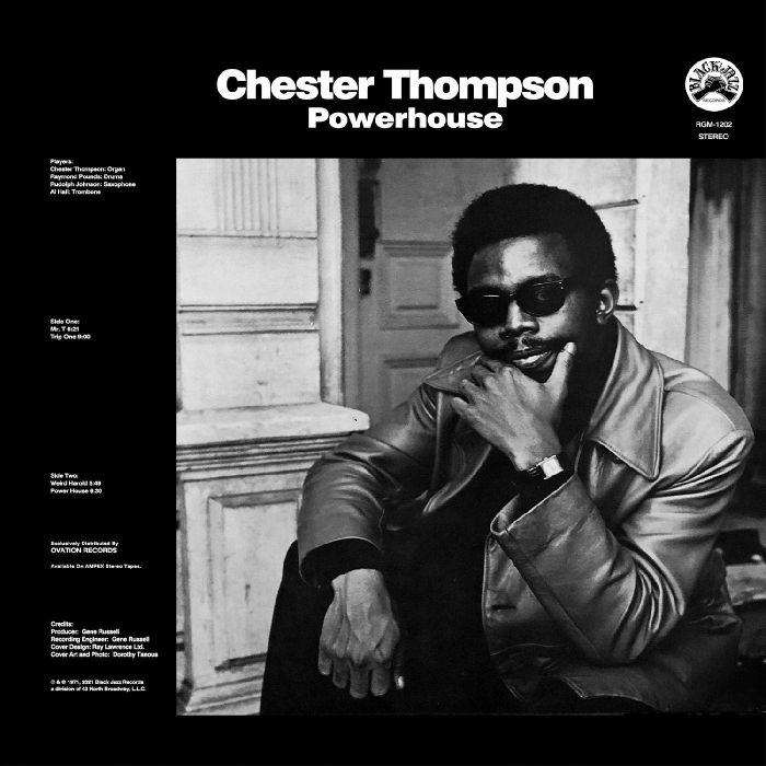 CHESTER THOMPSON - POWERHOUSE (BLUE WITH BLACK SWIRL VINYL)
