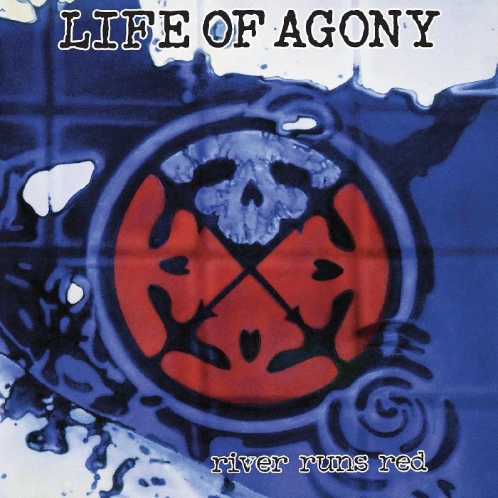 LIFE OF AGONY - RIVER RUNS RED (CLEAR WITH RED & BLUE SWIRL VINYL)