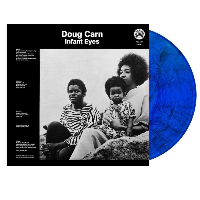 DOUG CARN - INFANT EYES (REMASTERED) (BLUE WITH BLACK SWIRL VINYL)