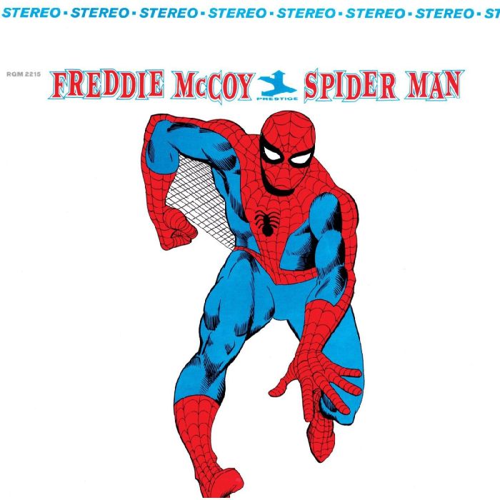 FREDDIE MCCOY - SPIDER MAN (60TH ANNIVERSARY/ALL ANALOG/CLEAR WITH RED & BLUE "SP