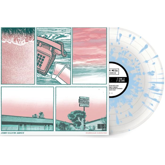 JOHN CALVIN ABNEY - FAMILIAR GROUND (BLUE SKY VINYL)