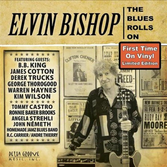 ELVIN BISHOP - BLUES ROLLS ON