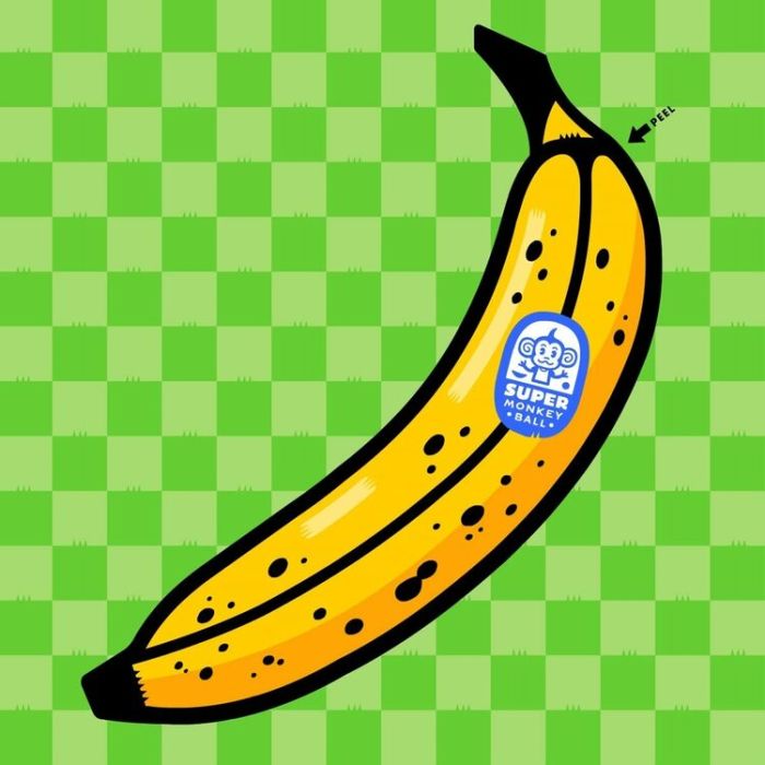 YURI FUKUDA Super Monkey Ball Banana Mania (YELLOW 2xLP)