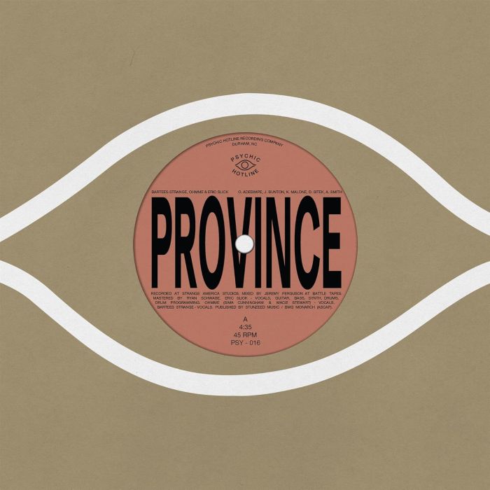 BARTEES; OHMME; ERIC SLICK; ANJIMILE STRANGE - PROVINCE / EVER NEW