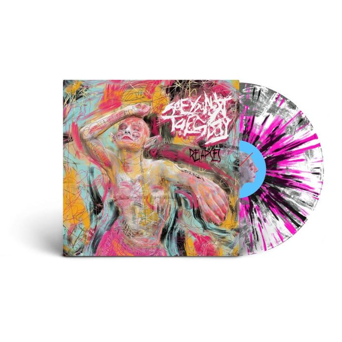SEE YOU NEXT TUESDAY - RELAPSES (COKE BOTTLE CLEAR W/ WHITE/LACK/HOT PINK HEAVY SPLATTER