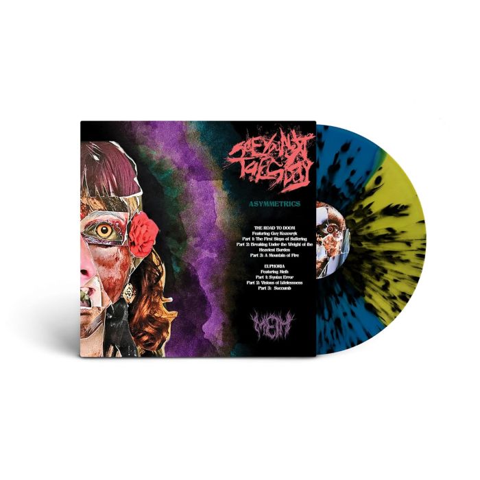SEE YOU NEXT TUESDAY - ASYMMETRICS (SEA BLUE & LEMONADE W/BLACK SPLATTER VINYL)