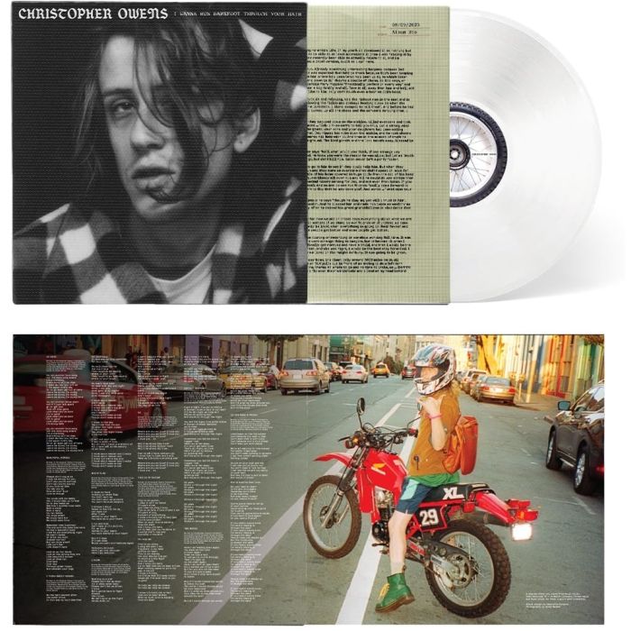 CHRISTOPHER OWENS - I WANNA RUN BAREFOOT THROUGH YOUR HAIR (TRANSLUCENT CLEAR VIN