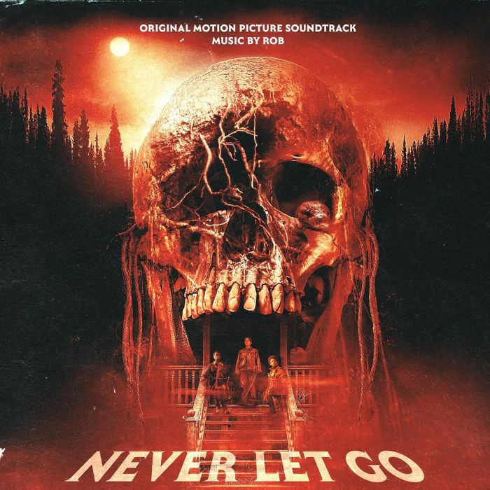 VARIOUS ARTISTS - NEVER LET GO (2LP/BLOOD RED & BLACK SWIRLED WITH FOREST GREEN & Y