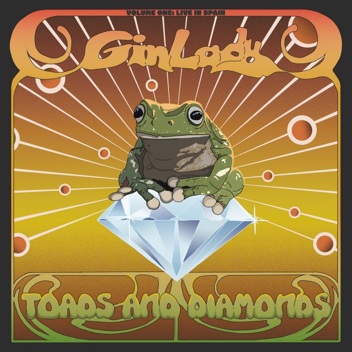 GIN LADY - TOADS & DIAMONDS VOLUME ONE: LIVE IN SPAIN (JADE GREEN MARBLED VINYL)