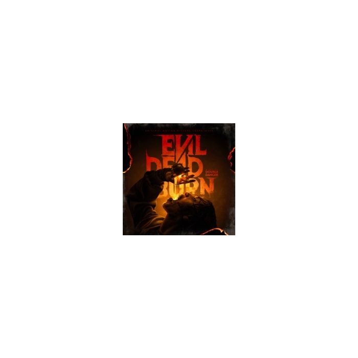 DOUBLE DANGER - EVIL DEAD BURN OST (DEMONIC INFERNO (BLACK WITH ORANGE SPLATTER)