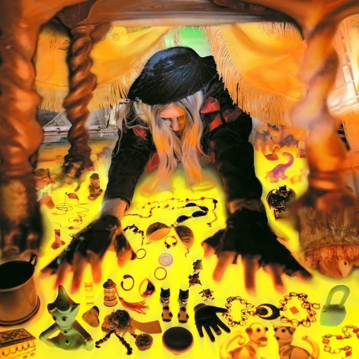 GRUMPY - UNFINDABLE RING (ICE BUE TRANSPARENT BLUE VINYL)