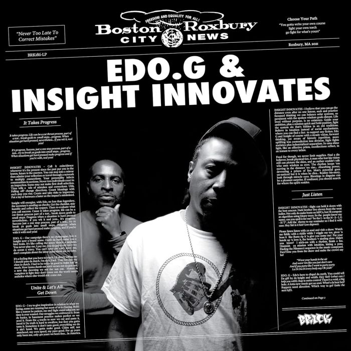 EDO.G & INSIGHT INNOVATES - EDO.G & INSIGHT INNOVATES