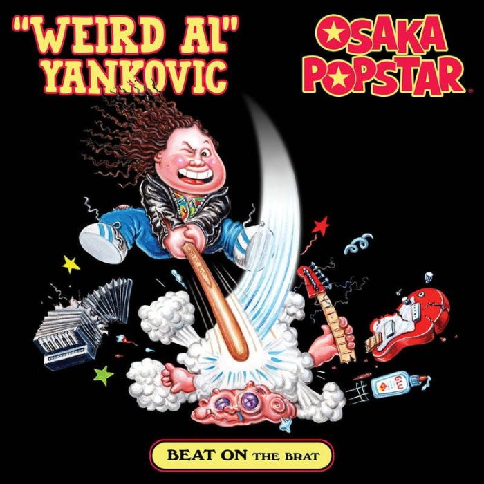 WEIRD AL; OSAKA POPSTAR YANKOVIC - BEAT ON THE BRAT (MAXI SINGLE) (RED & BLACK VINYL)
