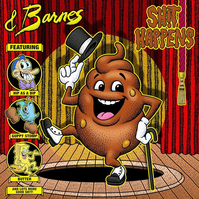 & BARNES - SHIT HAPPENS (BROWN VINYL)